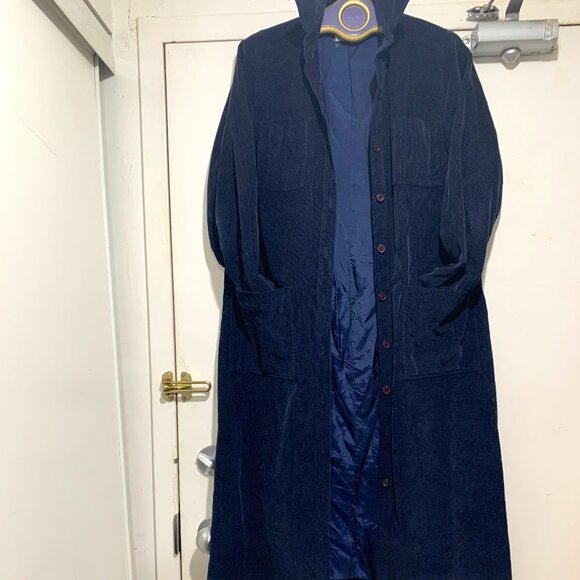 VINTAGE PORTS INTERNATIONAL CORDUROY BELTED DRESSES SIZE 12 - Picture 1 of 7